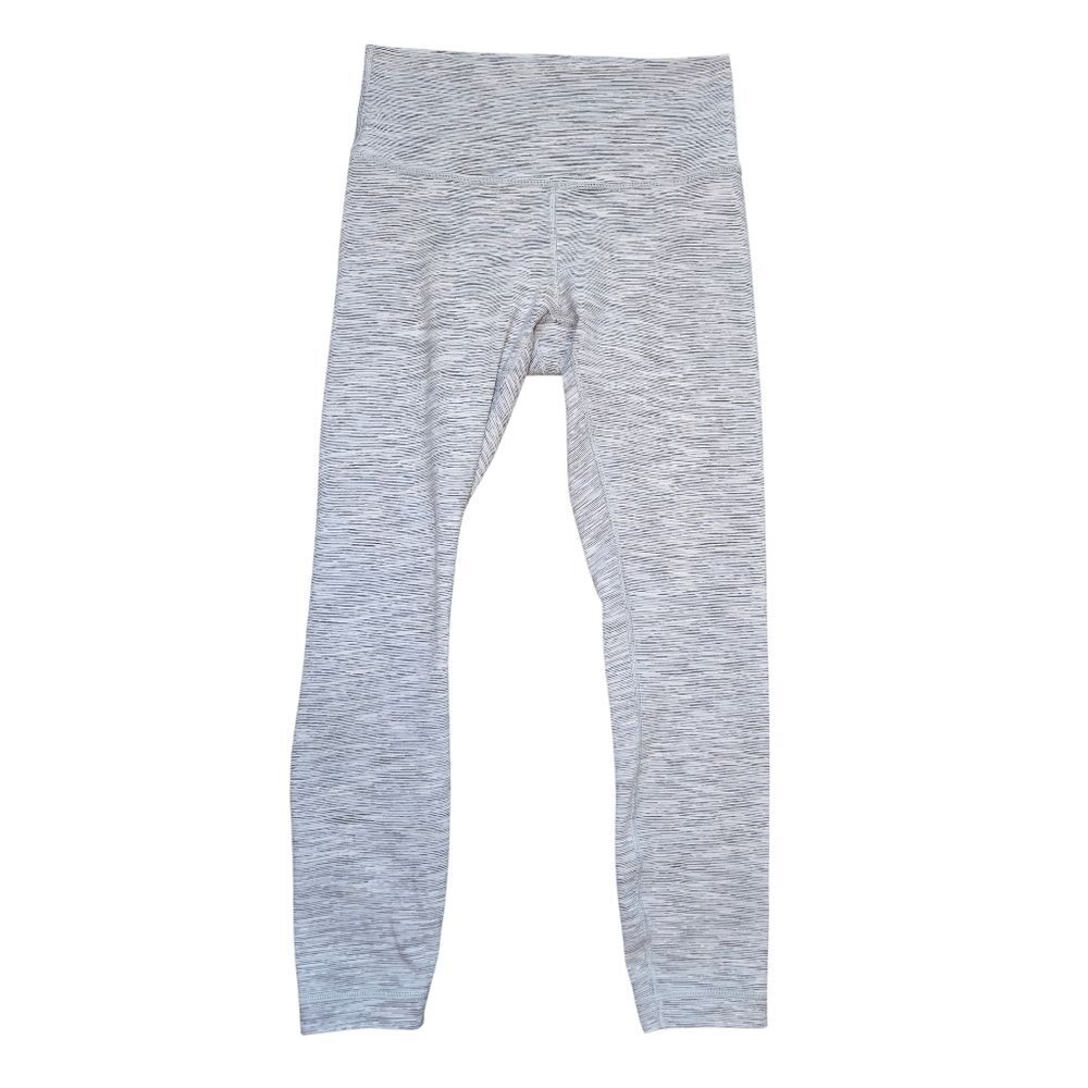 Lululemon Wunder Under HR 7/8 Tight 25" - Wee Are From Space Ice Grey Alpine - Picture 2 of 10